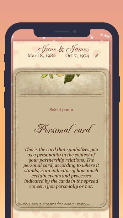 Tarot Lenormand Love Screenshot