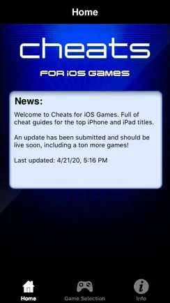 Mobile Cheats for iOS Games iPhone image 1