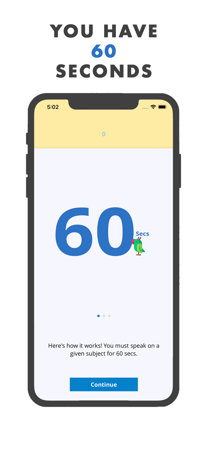 Parrot Speech Improvement
