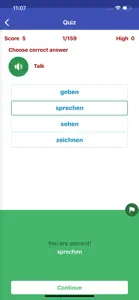 Learn German Daily screenshot #7 for iPhone