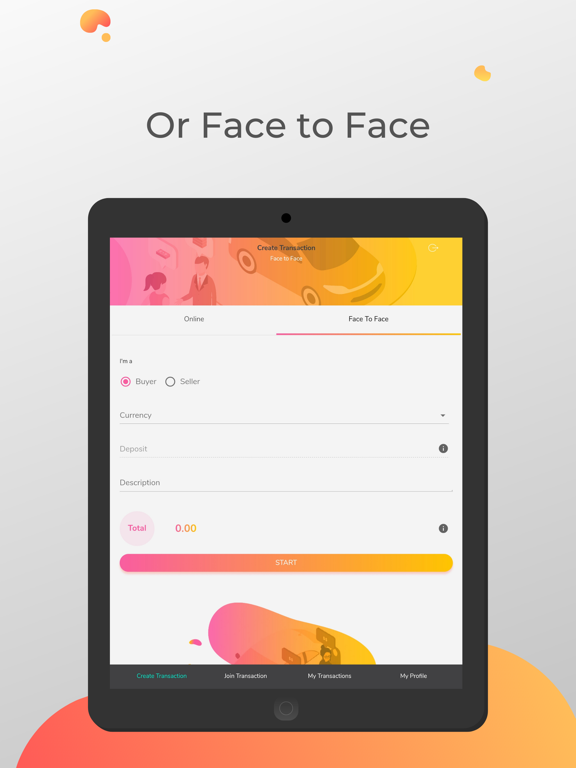 Trustap iPad screenshot