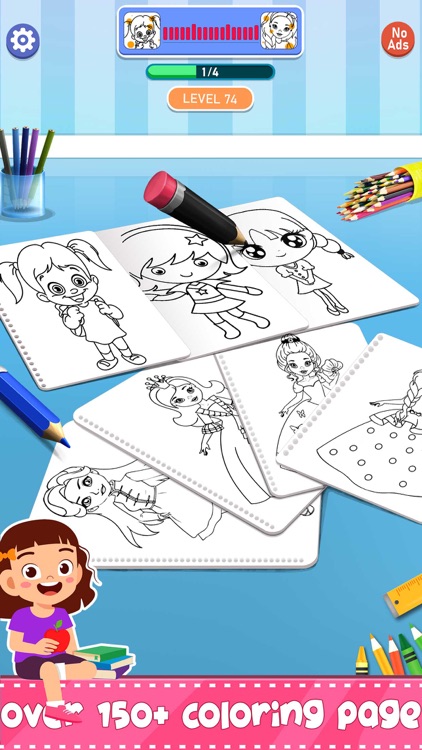 Princess Coloring And Drawing