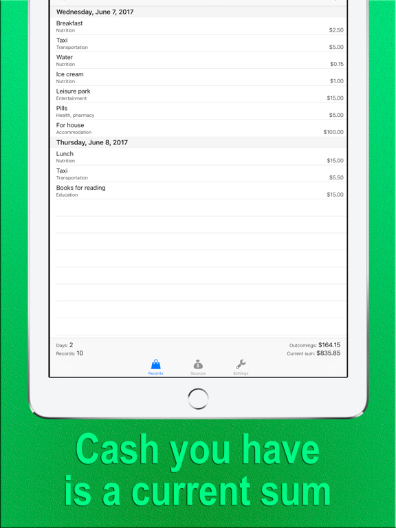 App screenshot