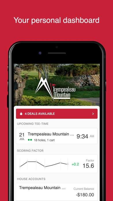 Trempealeau Mountain Golf Club Screenshot