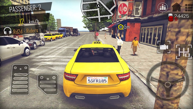 Open World Driver - Taxi 3D screenshot-5