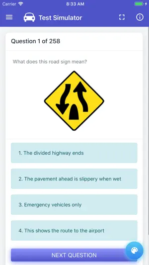 Minnesota DVS Practice Test screenshot 4