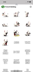 French Bulldog animated dog screenshot #1 for iPhone