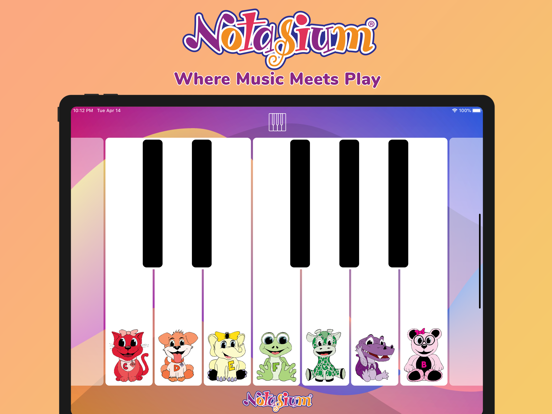 Screenshot #4 pour Note-Friend™ Piano for Kids