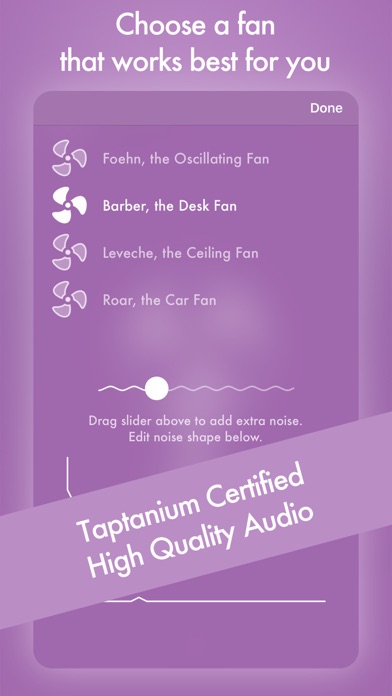 Sleepy Fan - Get Restful Sleep with fan and white noise sounds Screenshot 2