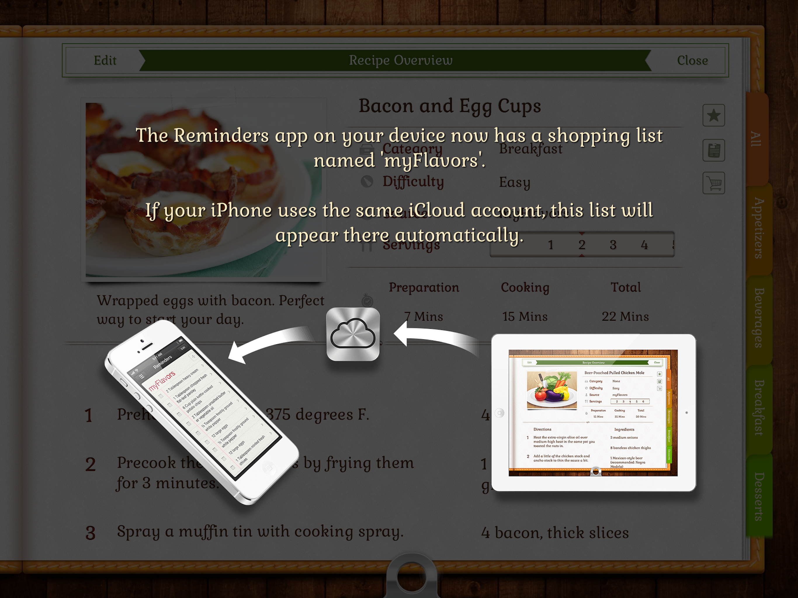 myFlavors™ Cookbook screenshot 8