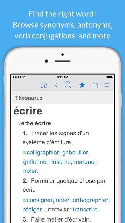 French Dictionary & Thesaurus