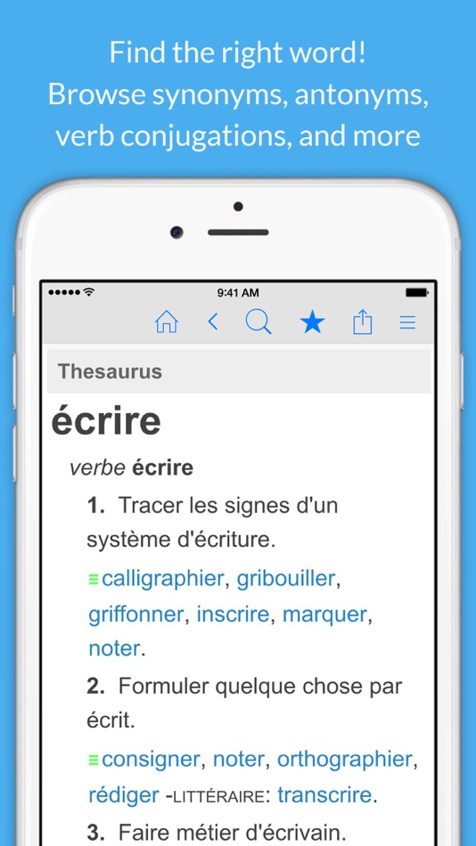 #3. French Dictionary & Thesaurus (iOS) 由: Farlex, Inc.
