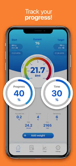 Game screenshot Weight Tracker BMI Calculator apk