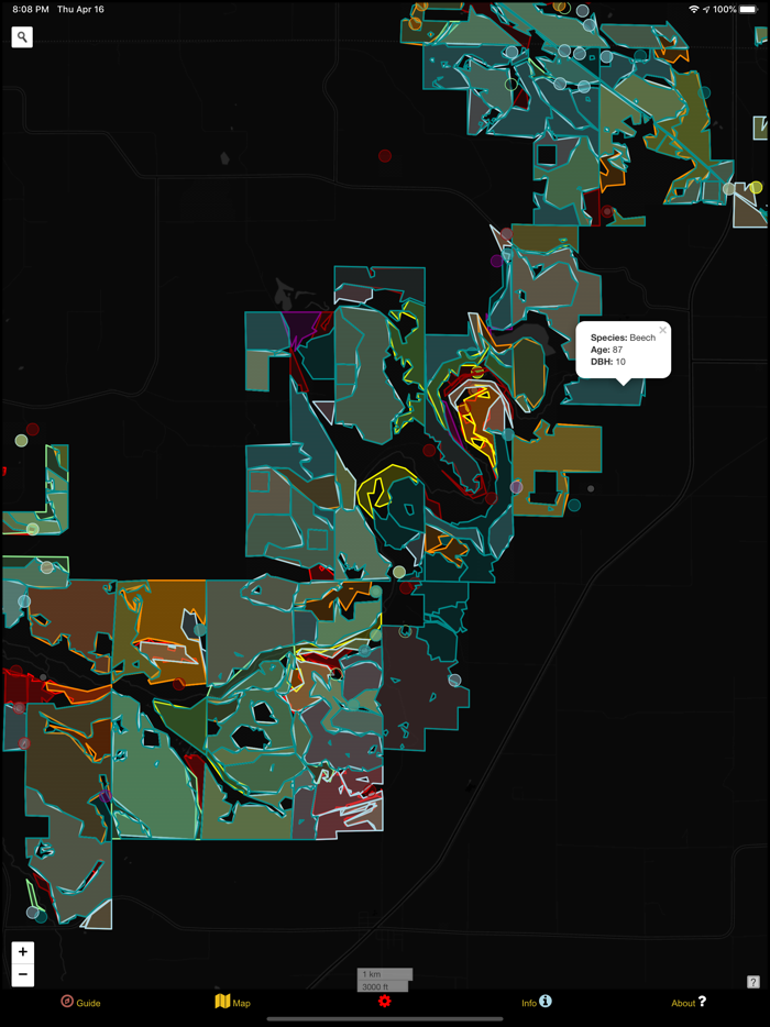 Michigan Mushroom Forager Map