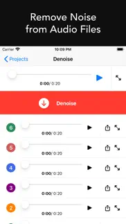 denoise audio - remove noise iphone screenshot 1