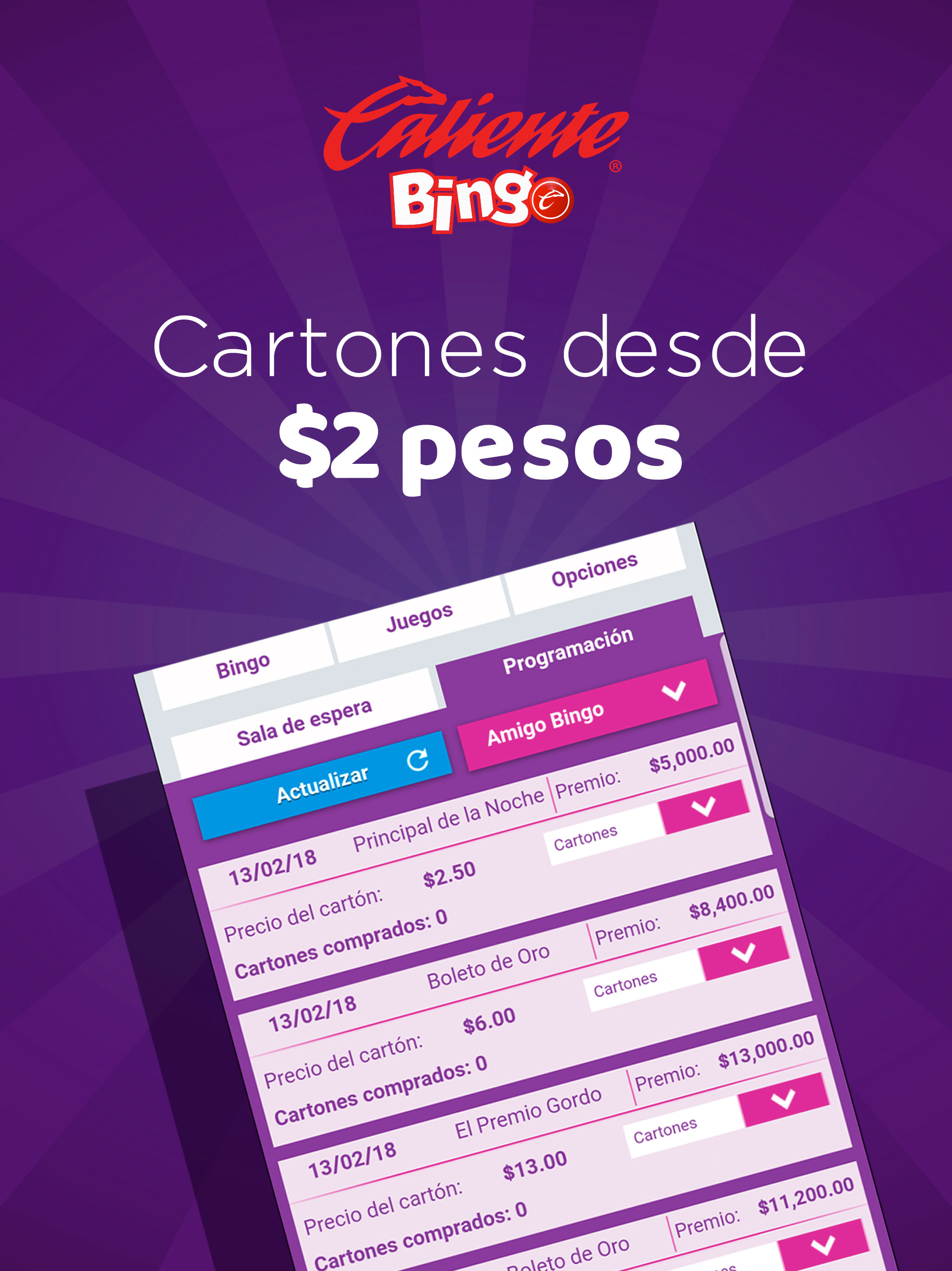 Caliente Bingo