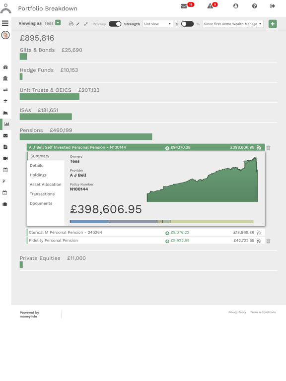 Screenshot #6 pour Hawksmoor Client Portal