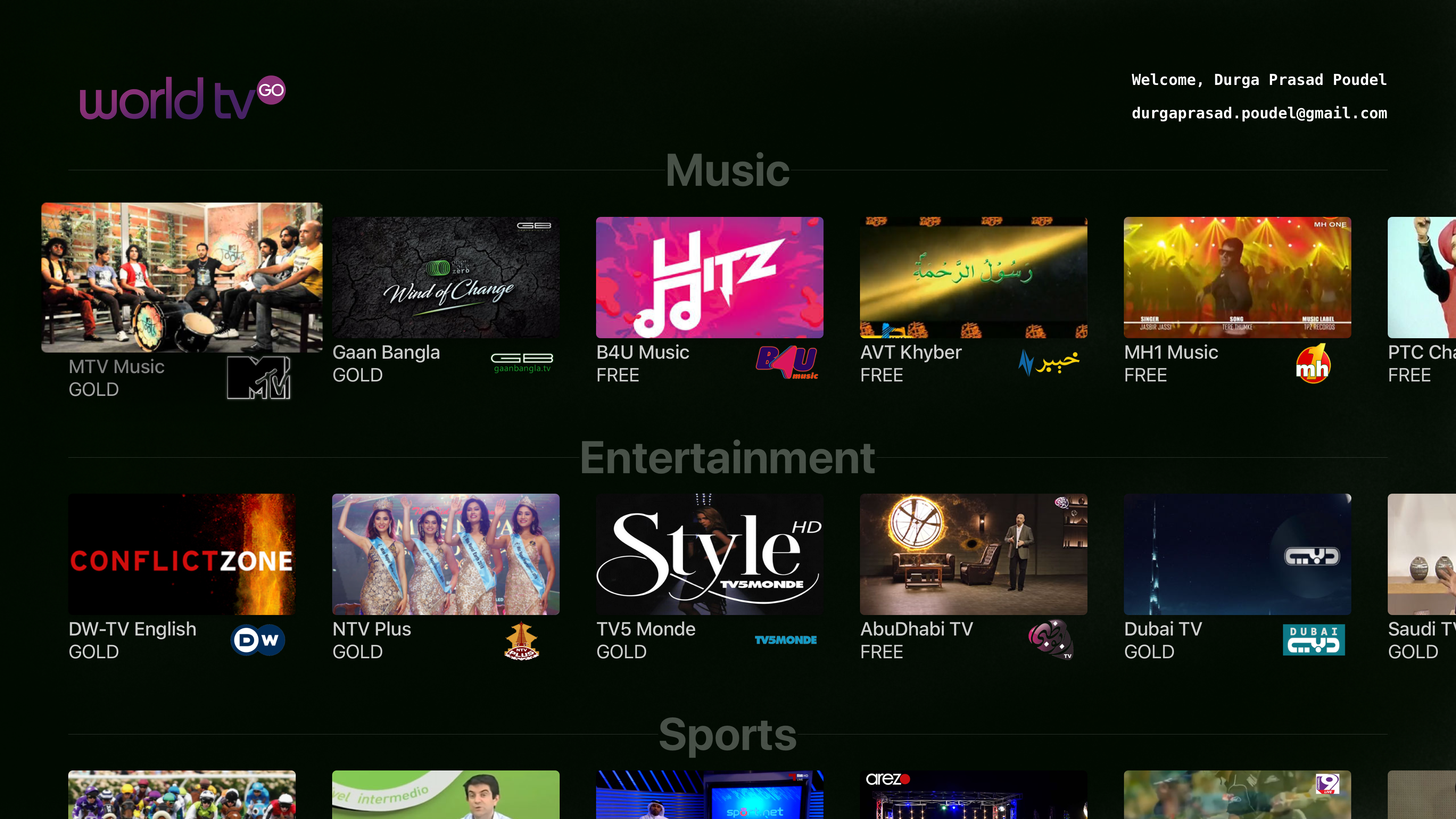 World TV GO screenshot 17