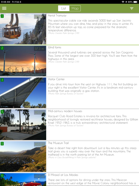 Screenshot #5 pour Palm Springs Map Tour