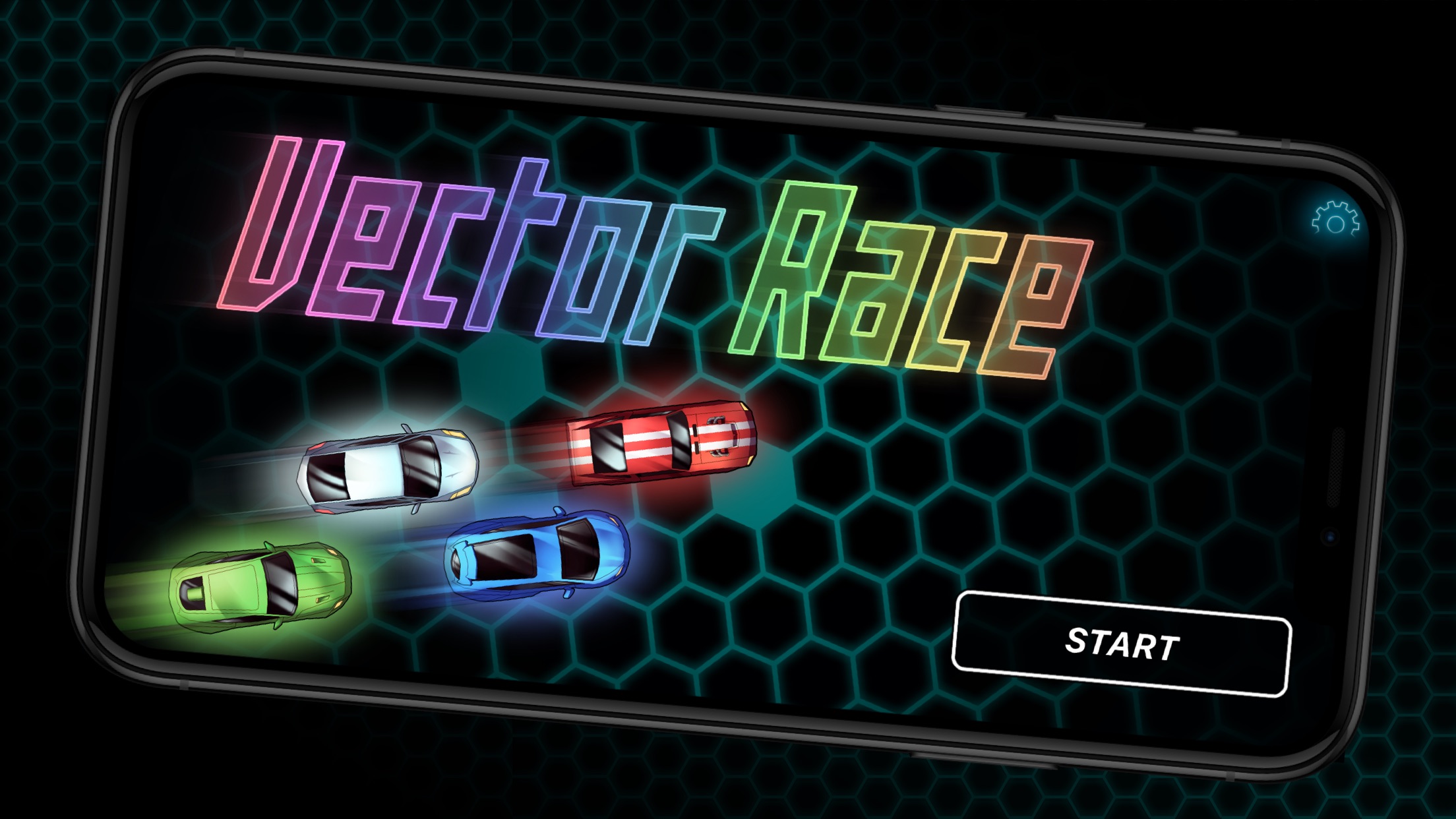 Screenshot do app Vector Race