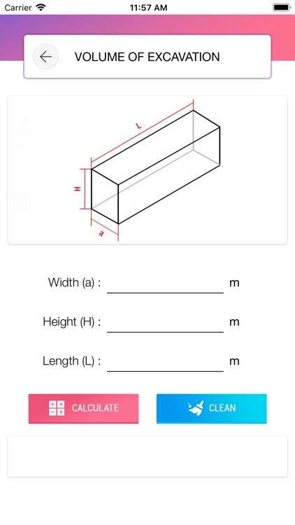 Volume of Excavation