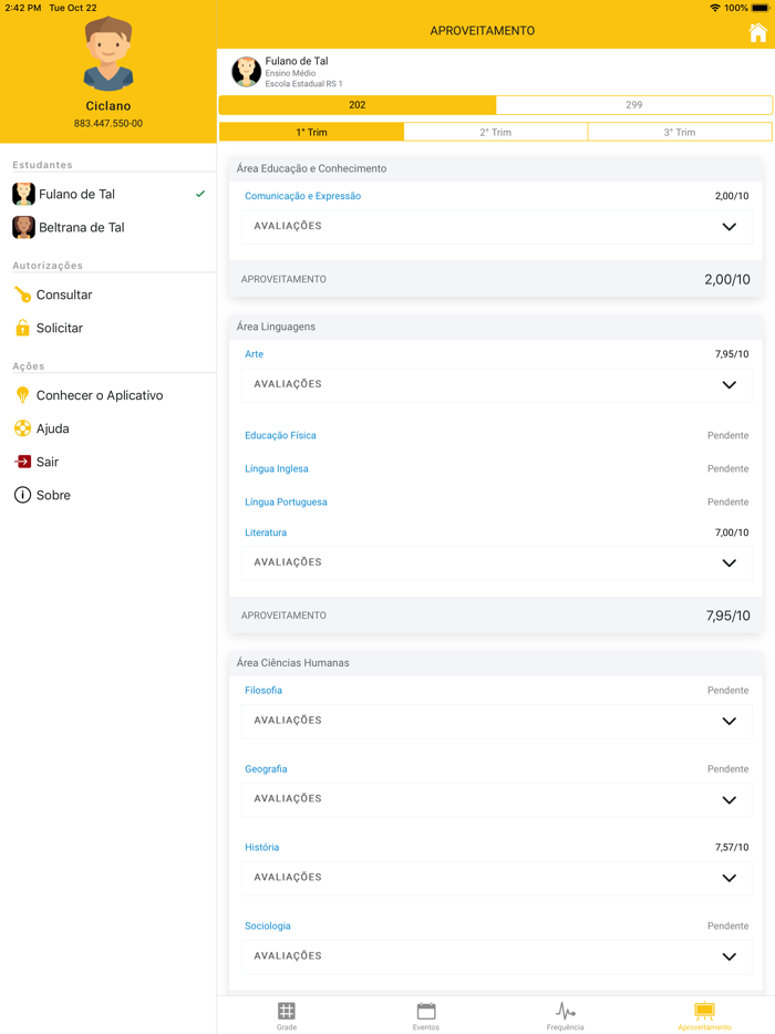 .Escola RS - Estudante