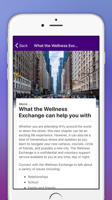 NYU Wellness Exchange screenshot 4