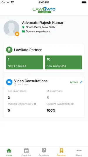 Lawrato Partner screenshot 2