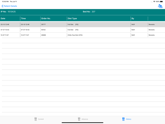 BHT Mumbai Prescription Diary iPad screenshot