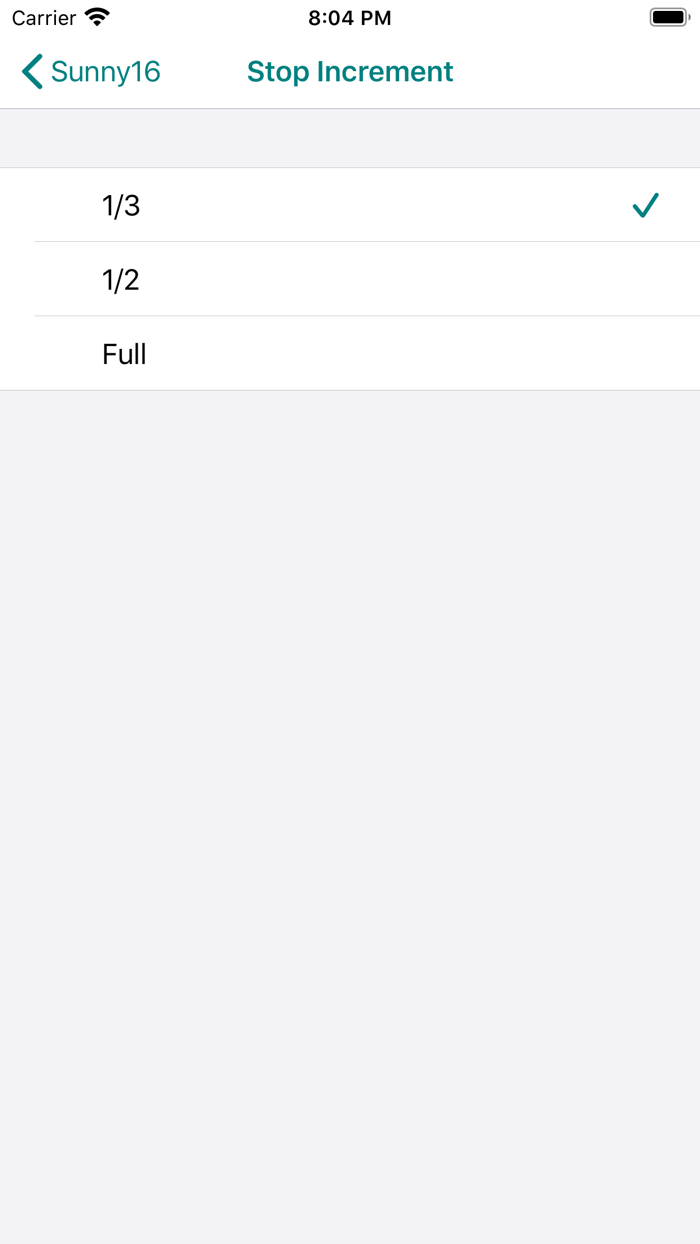 Sunny16 exposure calculator