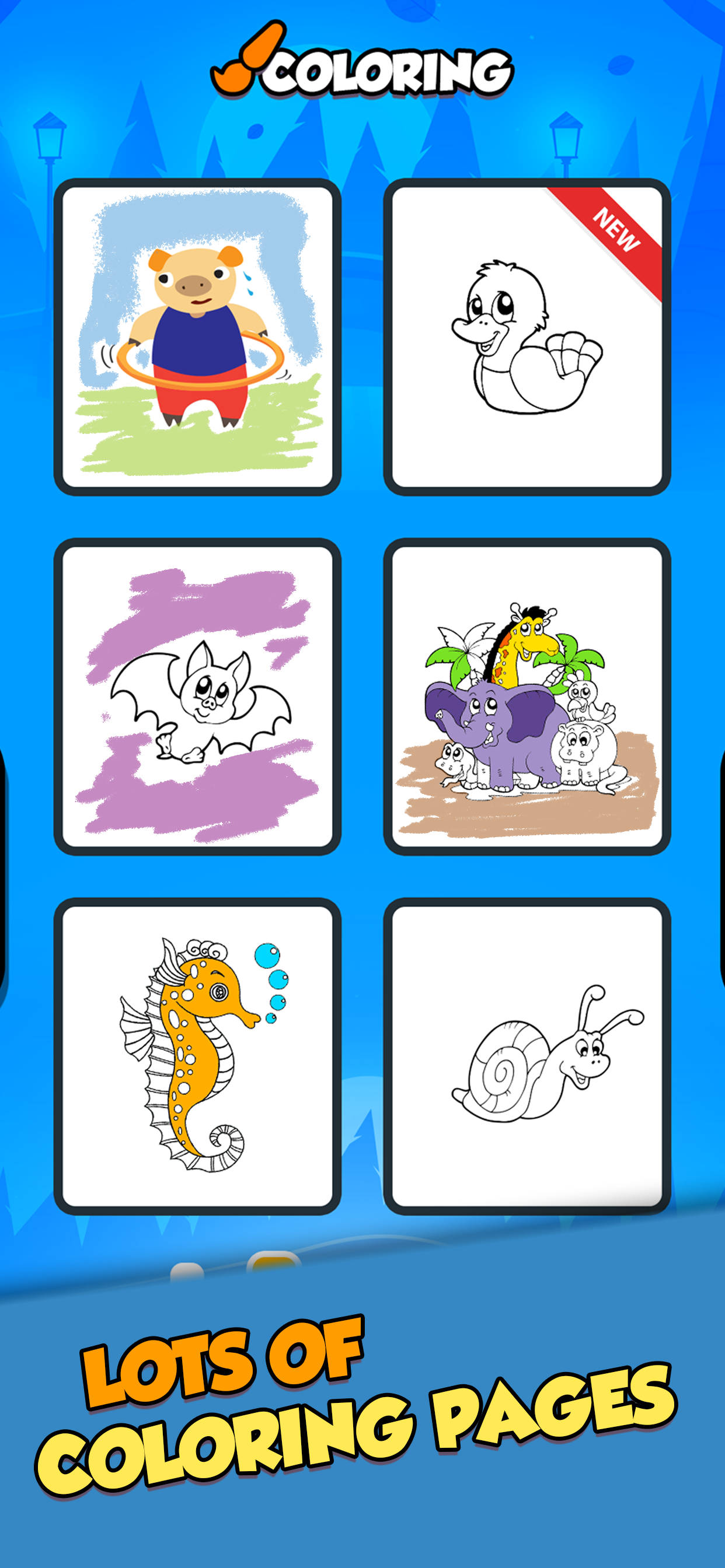 Kids Coloring Book Baby Learn screenshot 3
