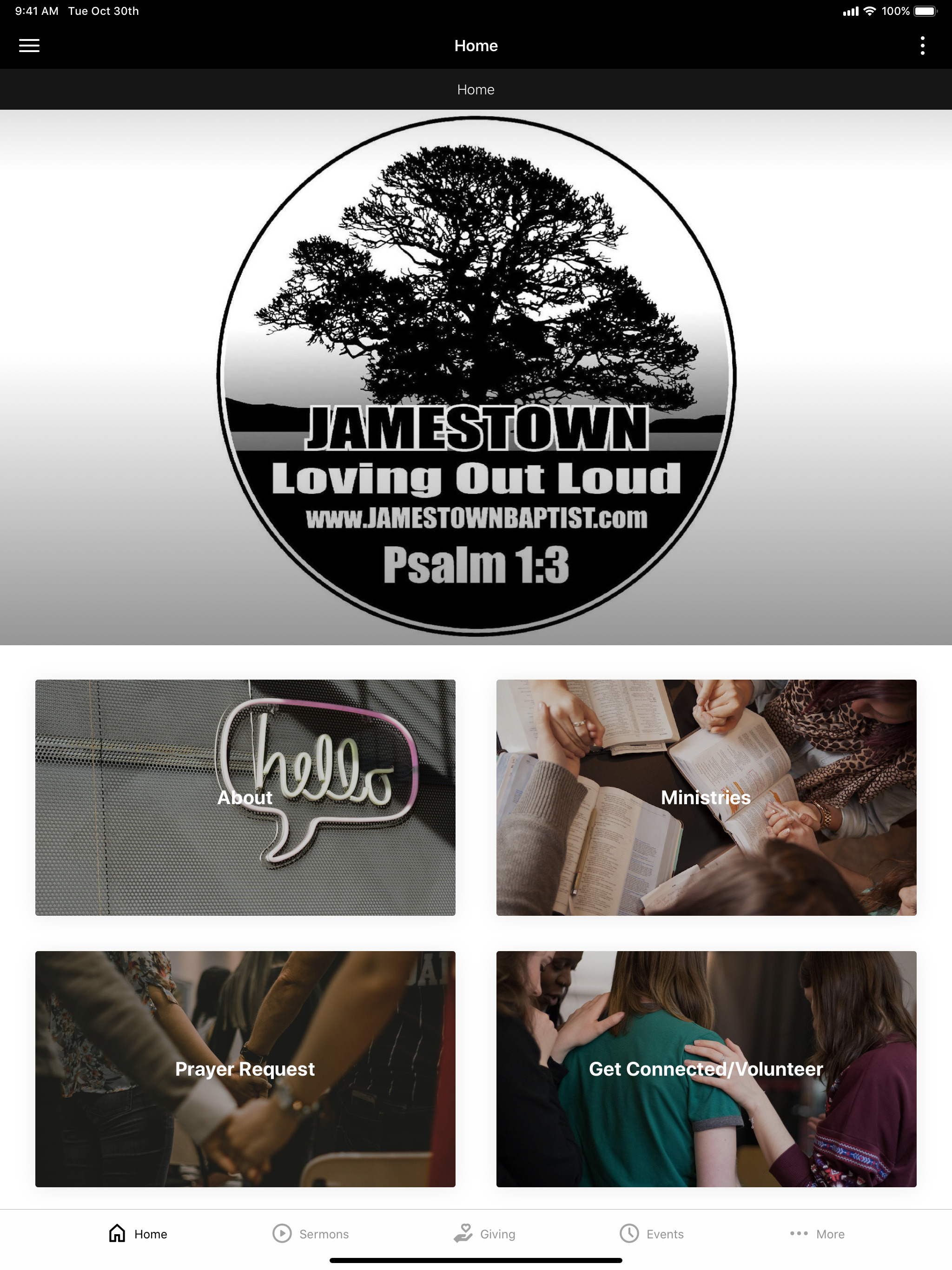 Jamestown Baptist Church screenshot 4
