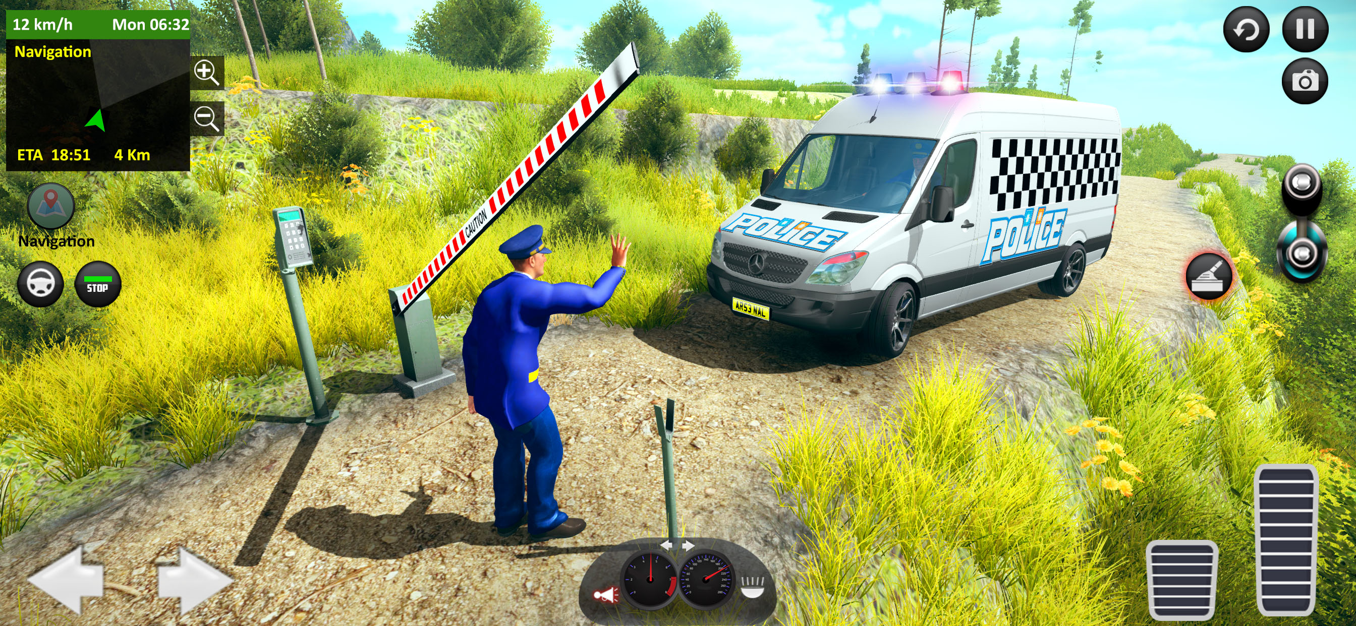 Offroad Police Van Transporter