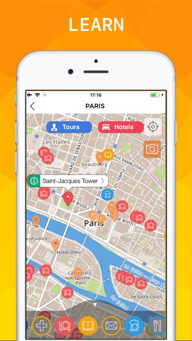 Paris Travel Guide . Screenshot