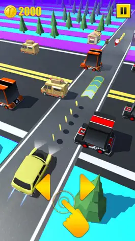 Game screenshot Traffic Taxi Run Game 2019 apk