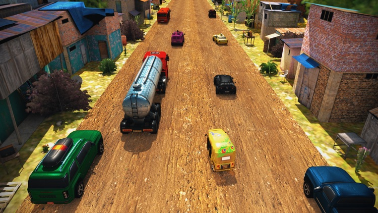 Rickshaw Road Traffic Run 3D screenshot-7