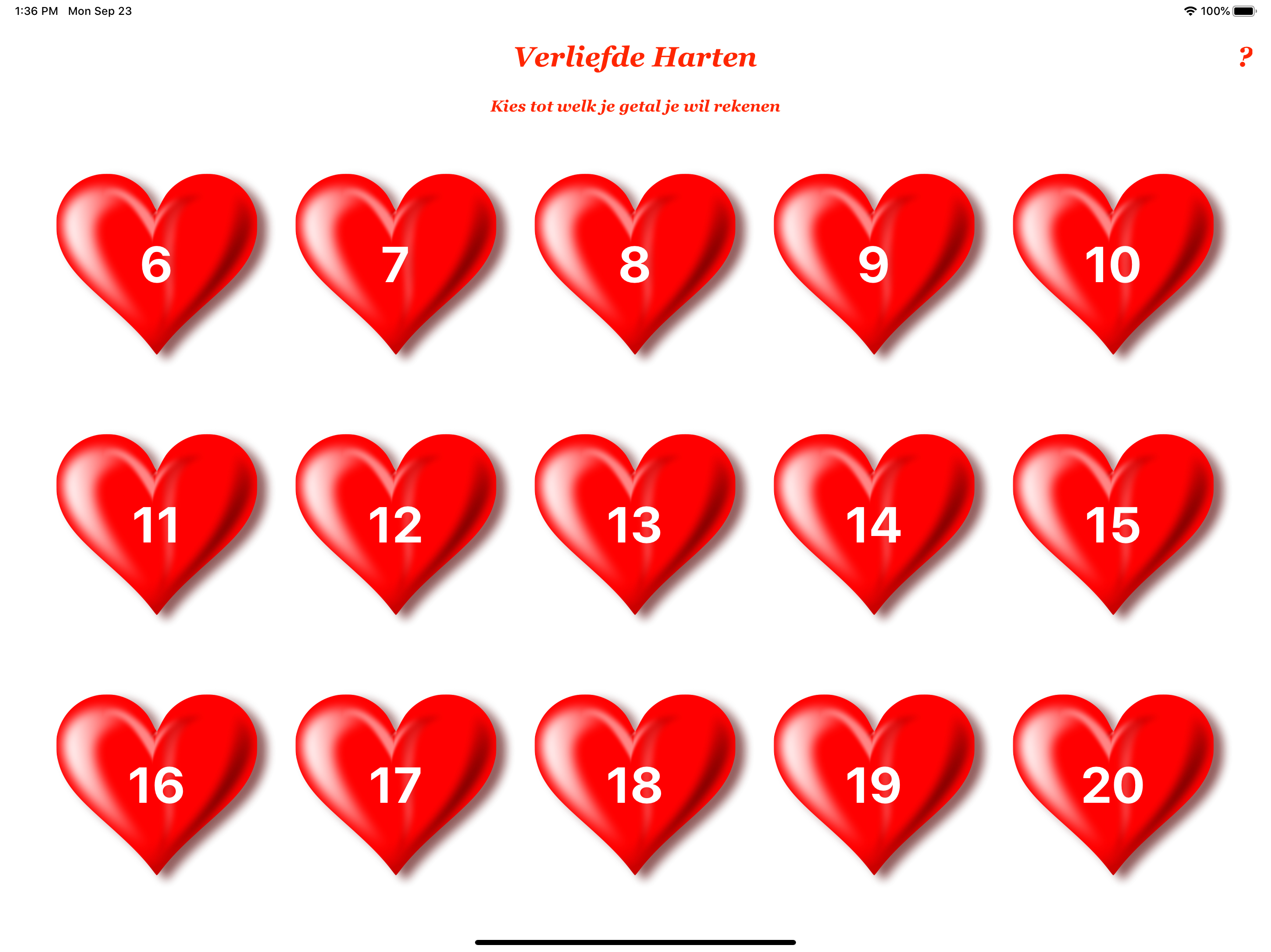 Verliefde Harten - Rekenen