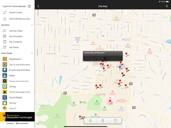 Show Me Mizzou Day iPad screenshot 4 - Business app