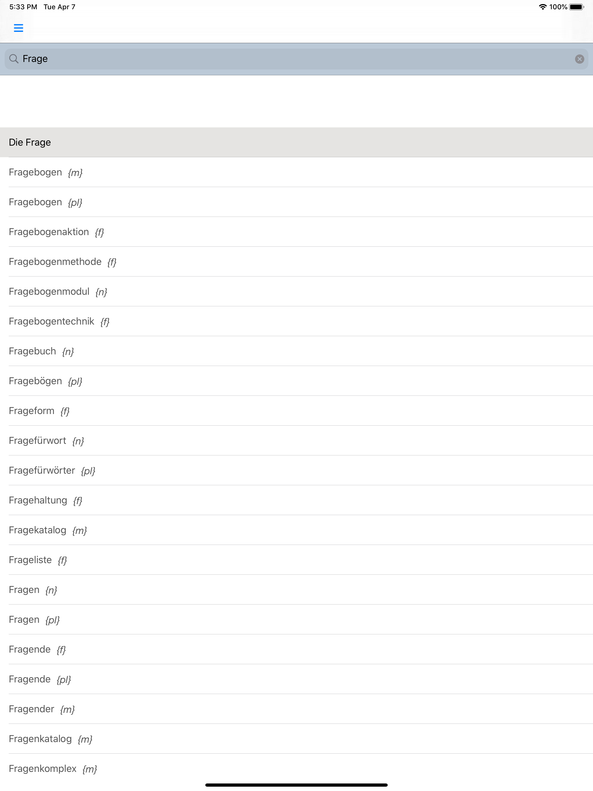 German Article Finder