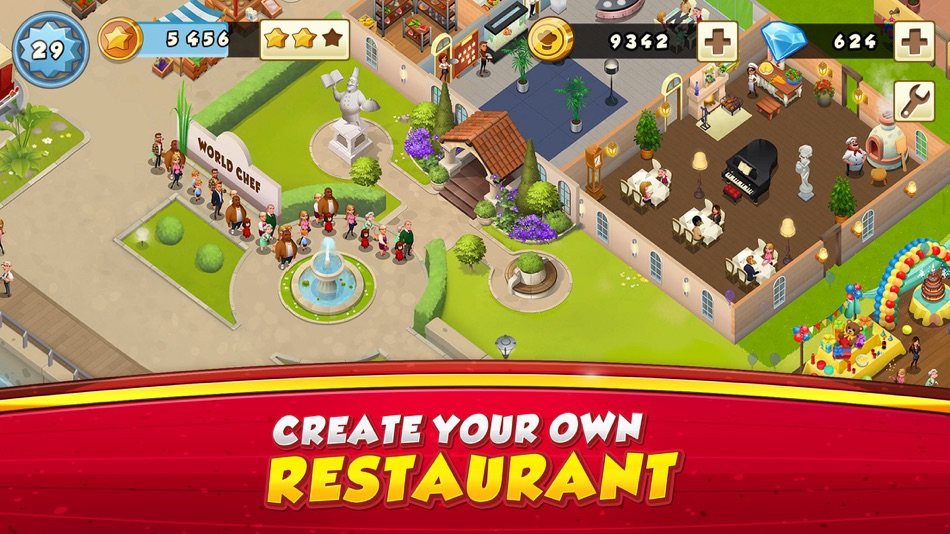#1. World Chef (iOS) By: Socialpoint