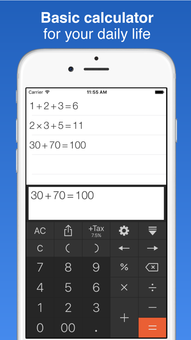 Rapid & Quick Calculator Screenshot