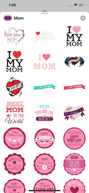 I love my Mom - stickers(圖4)-速報App