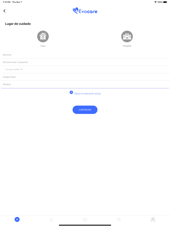 Evocare Client iPad screenshot 6 - Lifestyle app