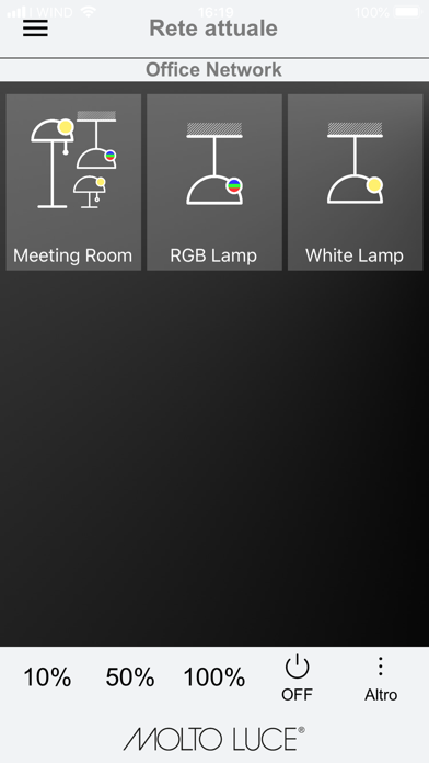 MOLTO LUCE SMART APP Screenshot