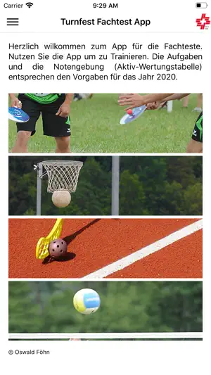 Turnfest Trainings-App screenshot 1