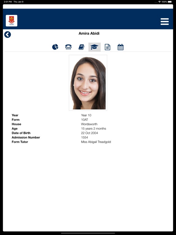 App screenshot