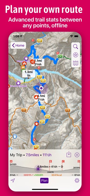 Hikepack: Clever Hiking Maps(圖4)-速報App