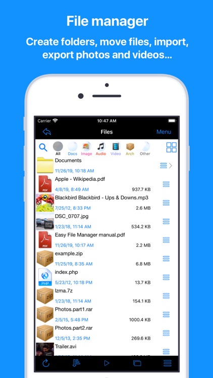 my File Manager lite