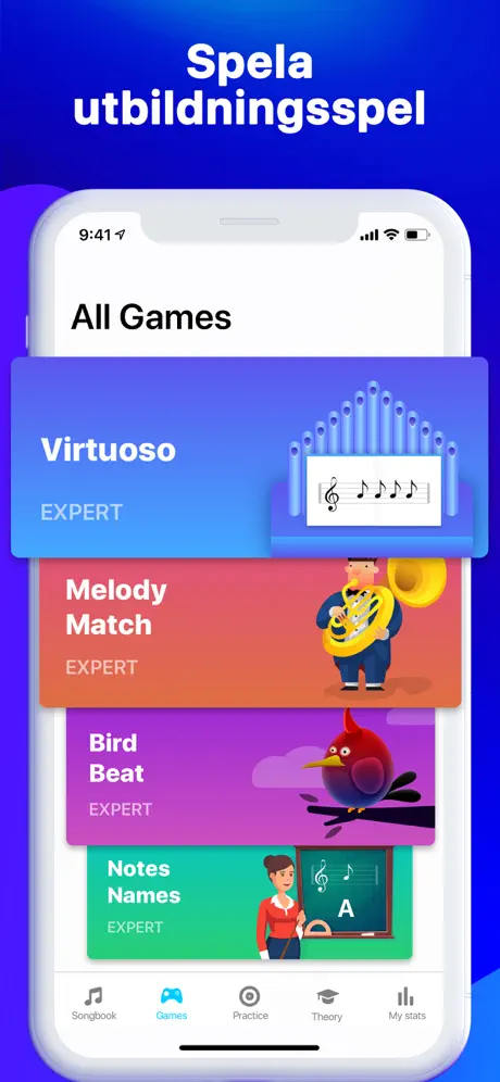 Hello Piano: Lektioner & Spel