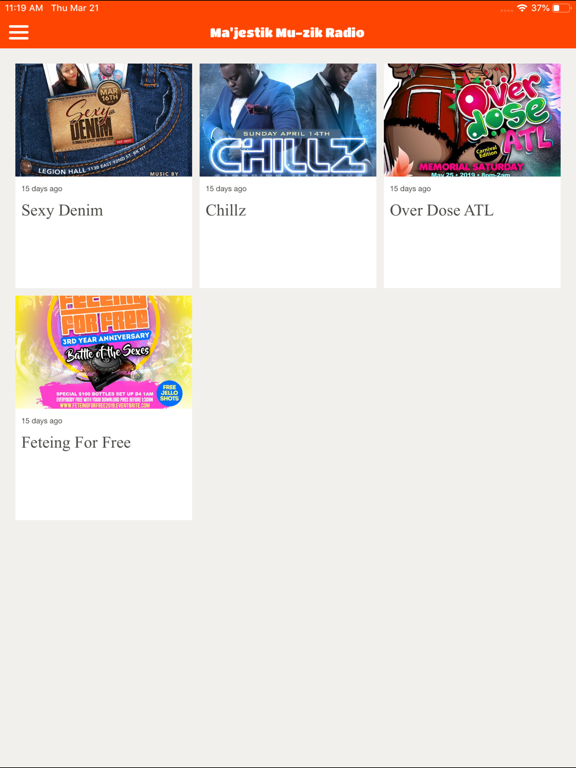 Majestik Muzik Radio iPad screenshot 7 - Music app